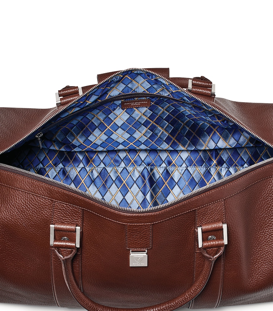 Aspinal Of London Leather Boston Holdall - Image 4