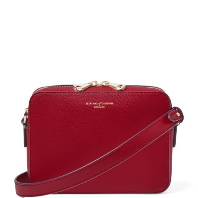 Aspinal Of London Leather Camera Cross-Body Bag - Image 1
