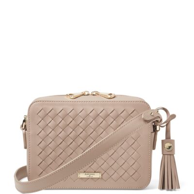Aspinal Of London Leather Camera Cross-Body Bag - Image 1
