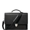 Aspinal Of London Leather City Laptop Briefcase - Image 1