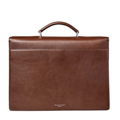 Aspinal Of London Leather City Laptop Briefcase - Image 4