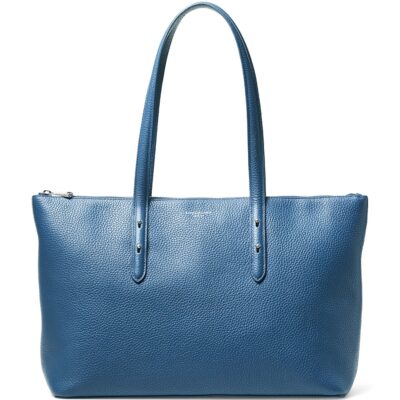 Aspinal Of London Leather Croc-Embossed Regent Tote Bag - Image 4