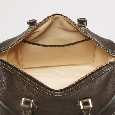 Aspinal Of London Leather Midi The Hudson Bowling Bag - Image 4