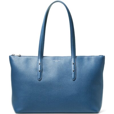 Aspinal Of London Leather Regent Zipped Tote Bag - Image 1