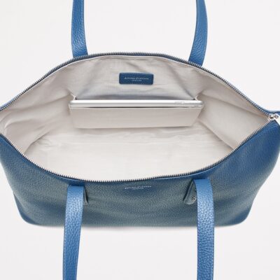 Aspinal Of London Leather Regent Zipped Tote Bag - Image 5