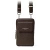 Aspinal Of London Leather Reporter Cross-Body Phone Pouch - Image 1