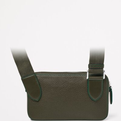 Aspinal Of London Leather Reporter Compact Belt Bag - Image 3