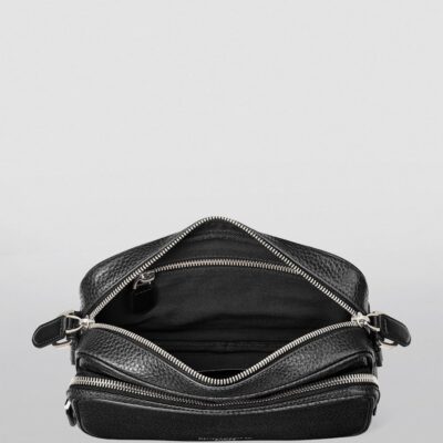 Aspinal Of London Leather Reporter East West Messenger Bag - Image 4