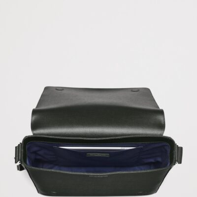 Aspinal Of London Leather Reporter Messenger Bag - Image 4
