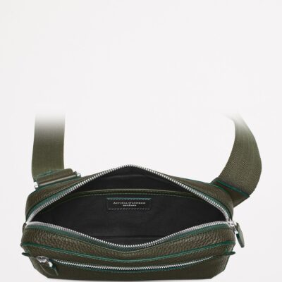 Aspinal Of London Leather Reporter Compact Belt Bag - Image 5