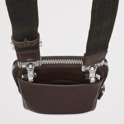 Aspinal Of London Leather Reporter Cross-Body Phone Pouch - Image 5