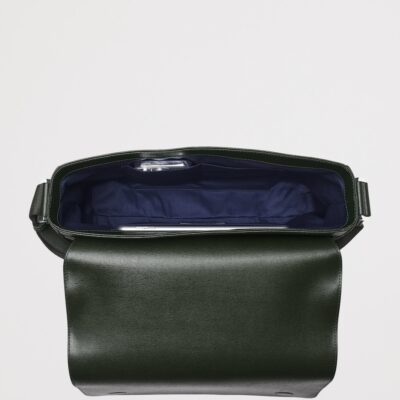 Aspinal Of London Leather Reporter Messenger Bag - Image 5