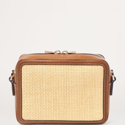 Aspinal Of London Leather Woven Camera Bag - Image 2