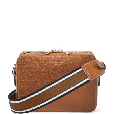 Aspinal Of London Leather Woven Camera Bag - Image 5