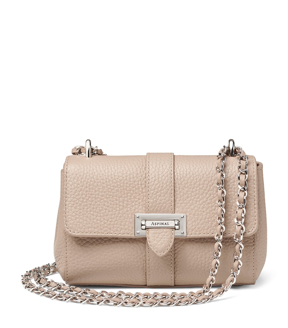 Aspinal Of London Micro Leather Lottie Cross-Body Bag - Image 1