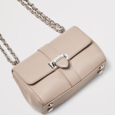 Aspinal Of London Micro Leather Lottie Cross-Body Bag - Image 4