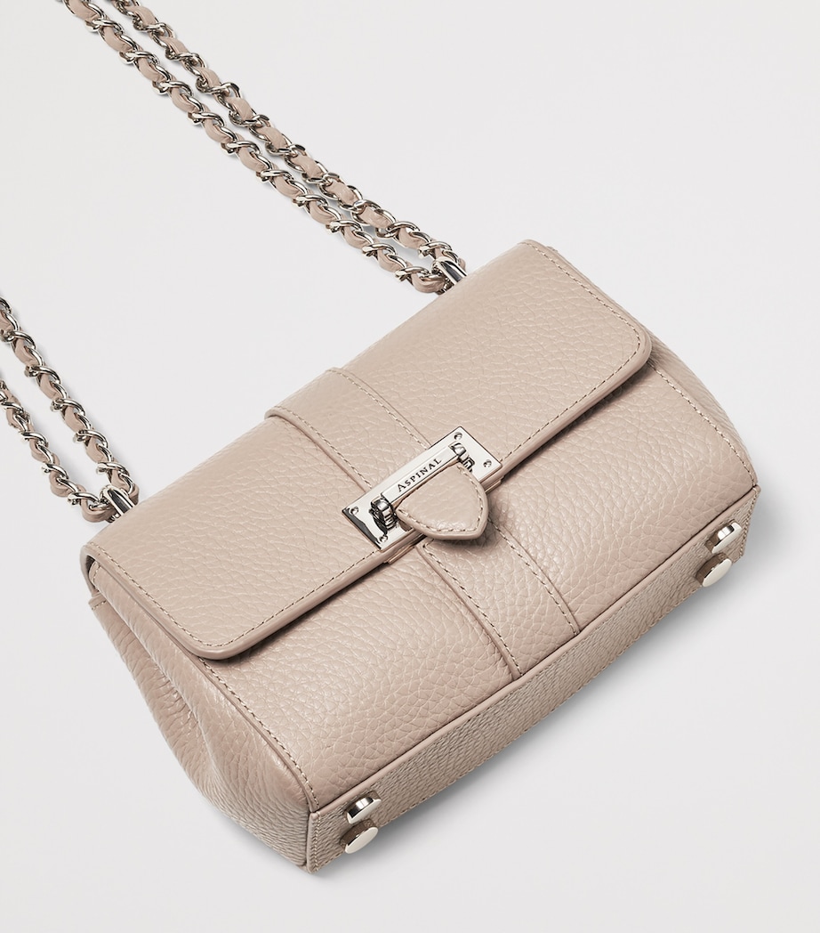 Aspinal Of London Micro Leather Lottie Cross-Body Bag - Image 4