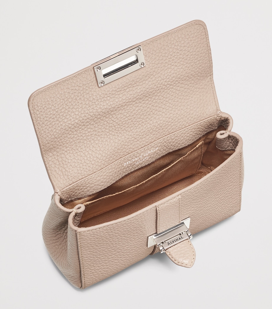 Aspinal Of London Micro Leather Lottie Cross-Body Bag - Image 5