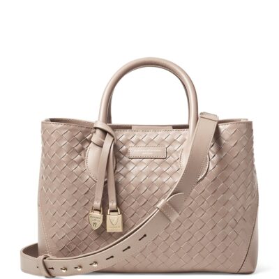 Aspinal Of London Midi Leather London Tote Bag - Image 1