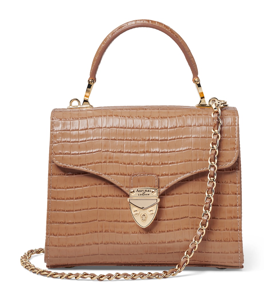 Aspinal Of London Midi Leather Mayfair Top-Handle Bag - Image 1
