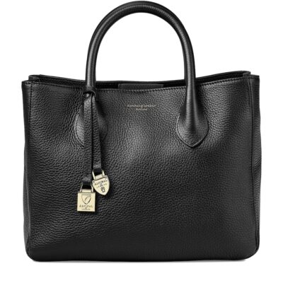 Aspinal Of London Midi Leather London Tote Bag - Image 1