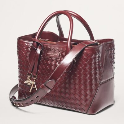 Aspinal Of London Midi Leather London Tote Bag - Image 2