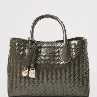 Aspinal Of London Midi Leather London Tote Bag - Image 2