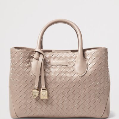 Aspinal Of London Midi Leather London Tote Bag - Image 2