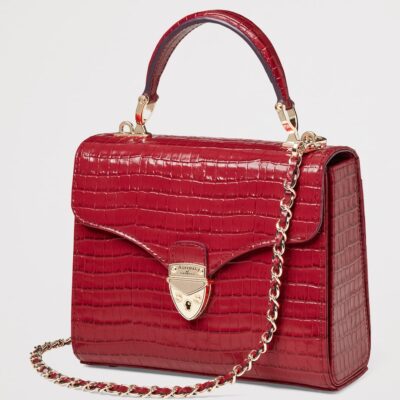 Aspinal Of London Midi Leather Mayfair Top-Handle Bag - Image 2