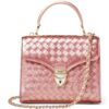 Aspinal Of London Midi Metallic Leather Mayfair Bag - Image 1