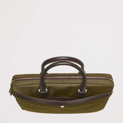Aspinal Of London Nylon Slim Briefcase - Image 5