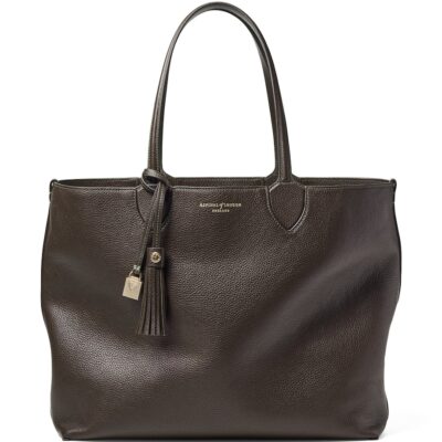 Aspinal Of London Oversized Leather Hudson Tote Bag - Image 1