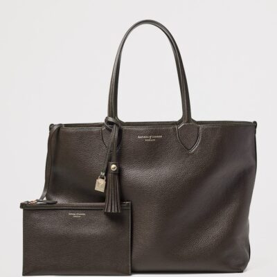 Aspinal Of London Oversized Leather Hudson Tote Bag - Image 3
