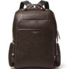 Aspinal Of London Pebbled Leather Reporter Zipped Backpack - Image 1