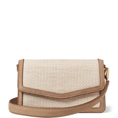Aspinal Of London Raffia Eliza Clutch Bag - Image 1