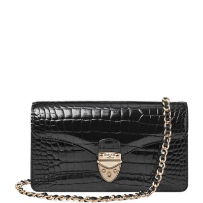 Aspinal Of London Raffia Floral Embroidery Mayfair Bag - Image 5