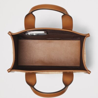 Aspinal Of London Raffia Henley Tote Bag - Image 5