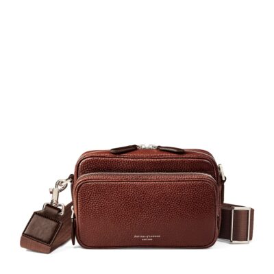 Aspinal Of London Reporter East West Messenger Bag - Image 1