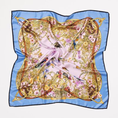 Aspinal Of London Silk Edwardian Garden Scarf - Image 3