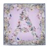 Aspinal Of London Silk Floral Print Scarf - Image 1