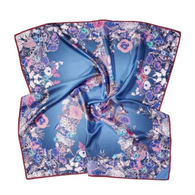 Aspinal Of London Silk Floral Scarf - Image 2