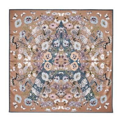 Aspinal Of London Silk Floral Print Scarf - Image 4