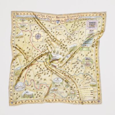 Aspinal Of London Silk Great British Season Scarf - Image 3