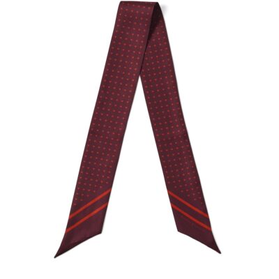 Aspinal Of London Silk Heart Scarf - Image 1