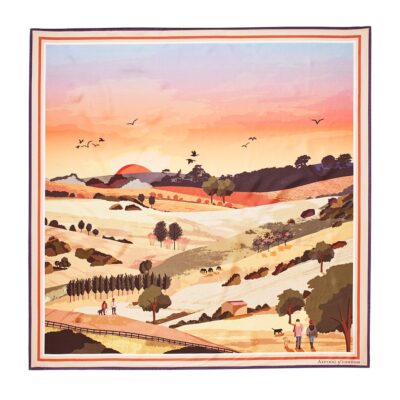Aspinal Of London Silk Printed Scarf - Image 1