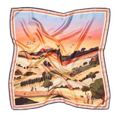 Aspinal Of London Silk Printed Scarf - Image 2