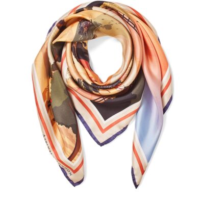 Aspinal Of London Silk Printed Scarf - Image 3