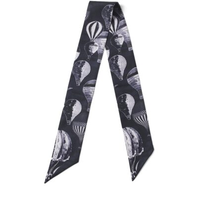 Aspinal Of London Silk Shield Skinny Scarf - Image 5
