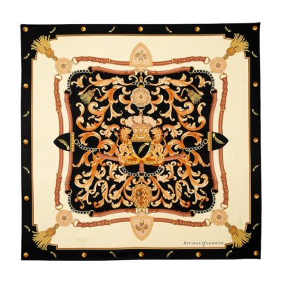 Aspinal Of London Silk Signature Scarf - Image 1