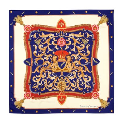 Aspinal Of London Silk Signature Scarf - Image 1